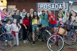 Todos juntos por la bici en Posadas